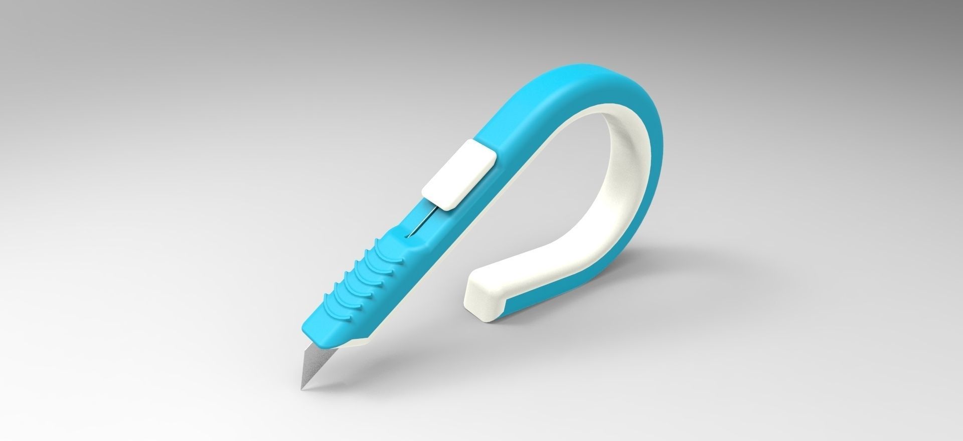 box cutter  Free 3D model_4