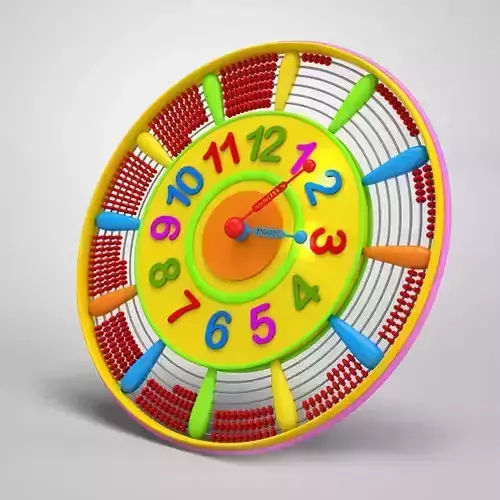 Kids Playing Clock