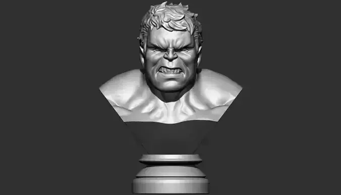 Hulk Angry Bust