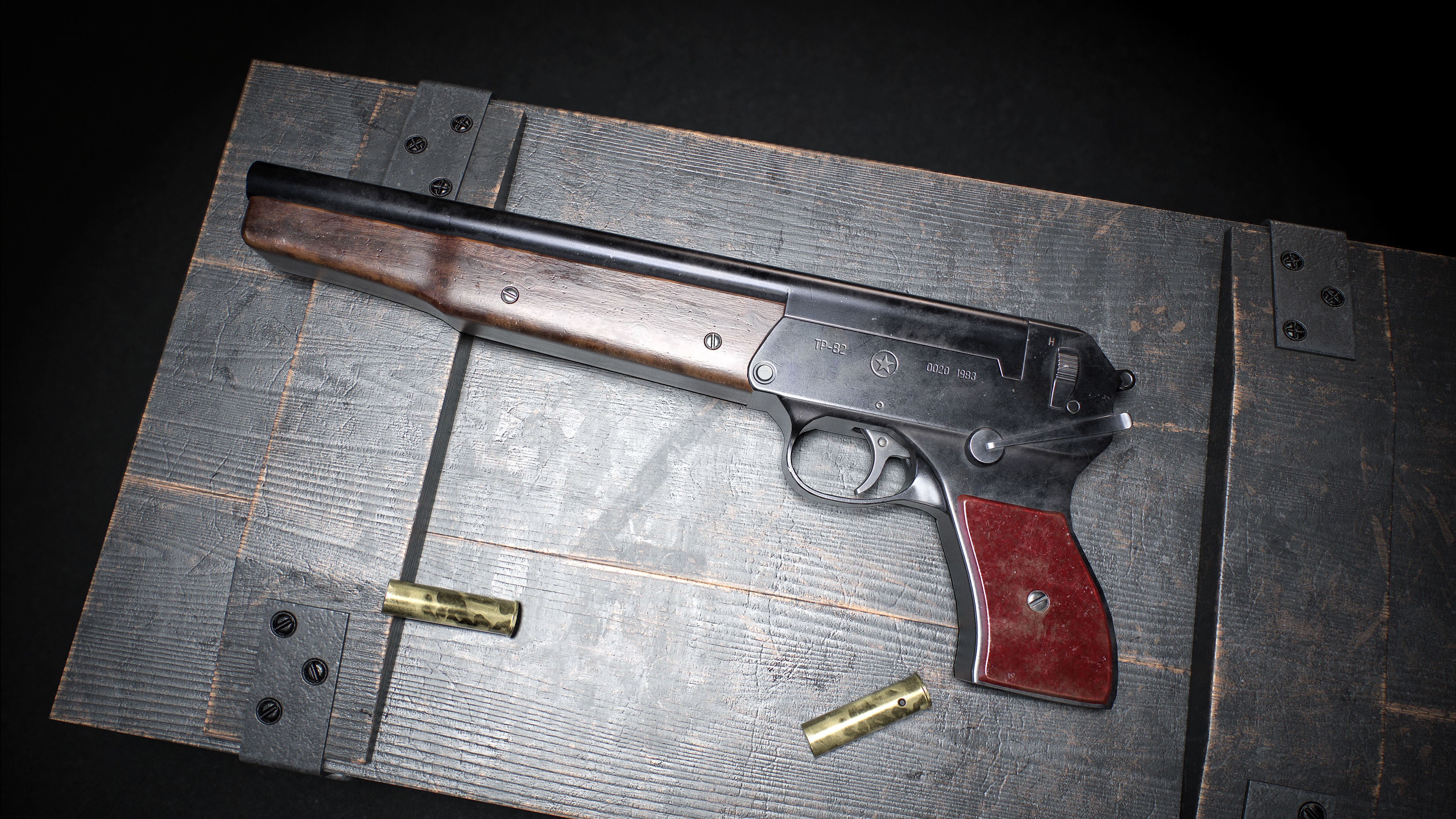 TP-82 Low-poly 3D model_0