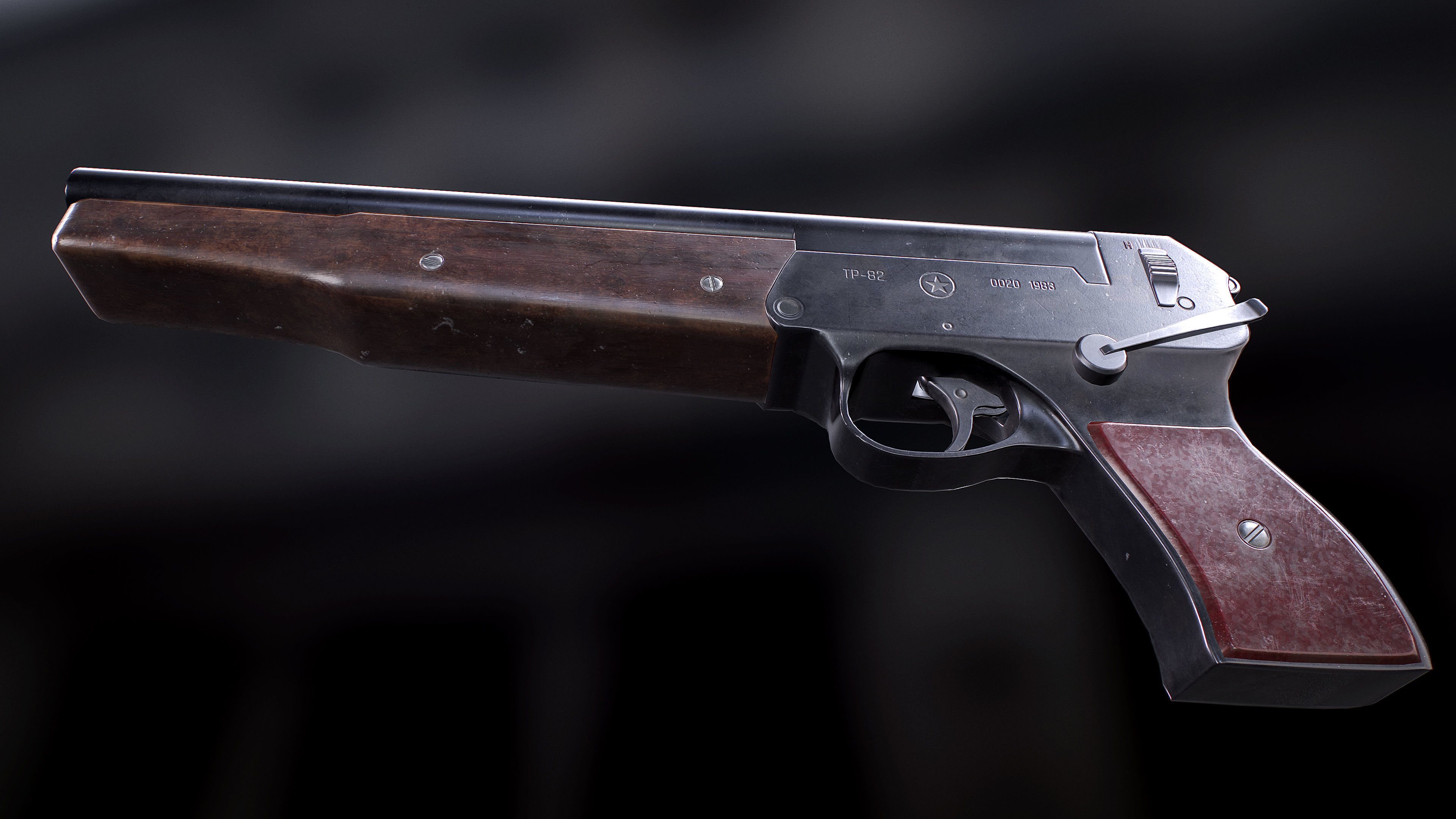 TP-82 Low-poly 3D model_5