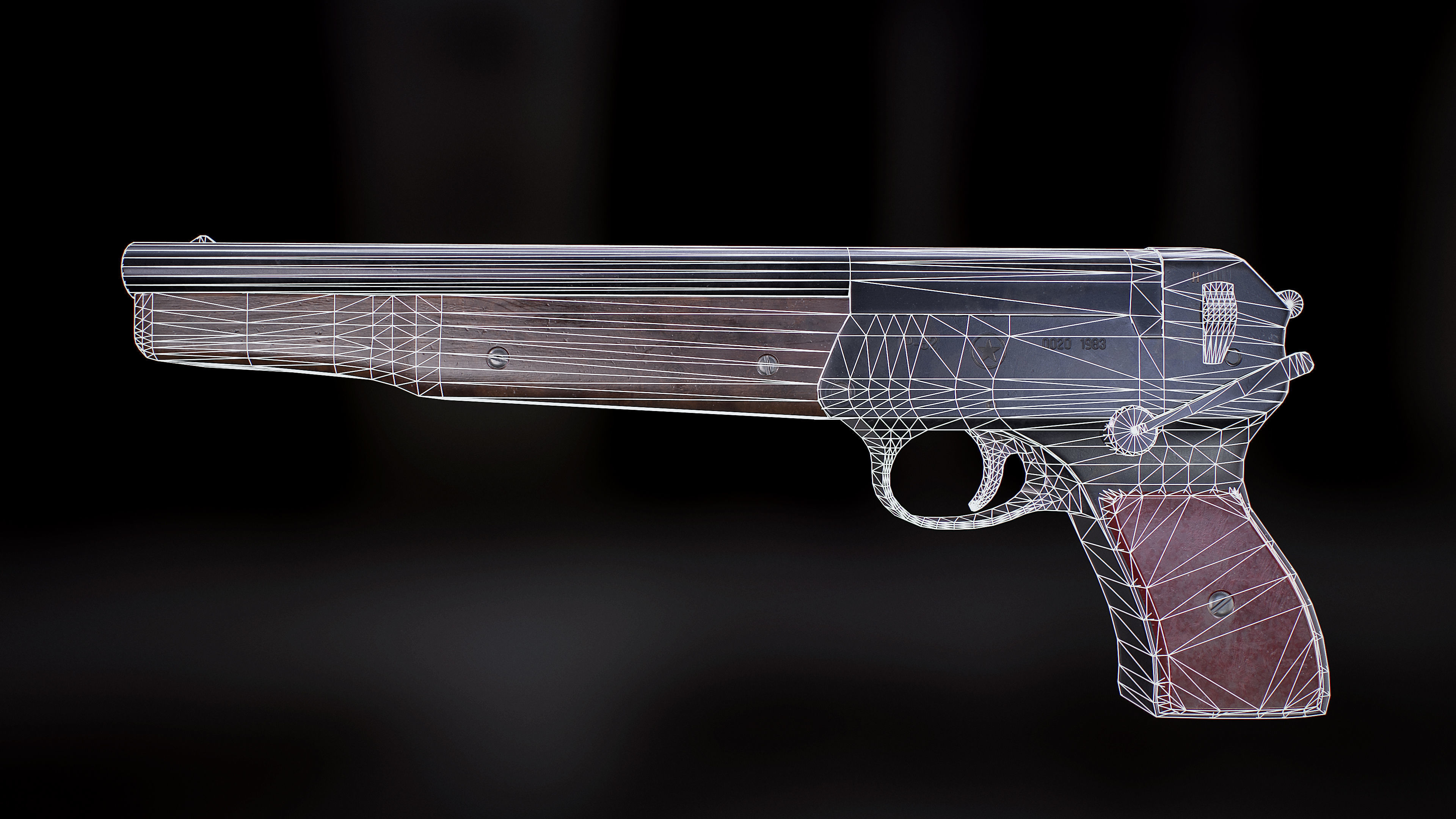 TP-82 Low-poly 3D model_8