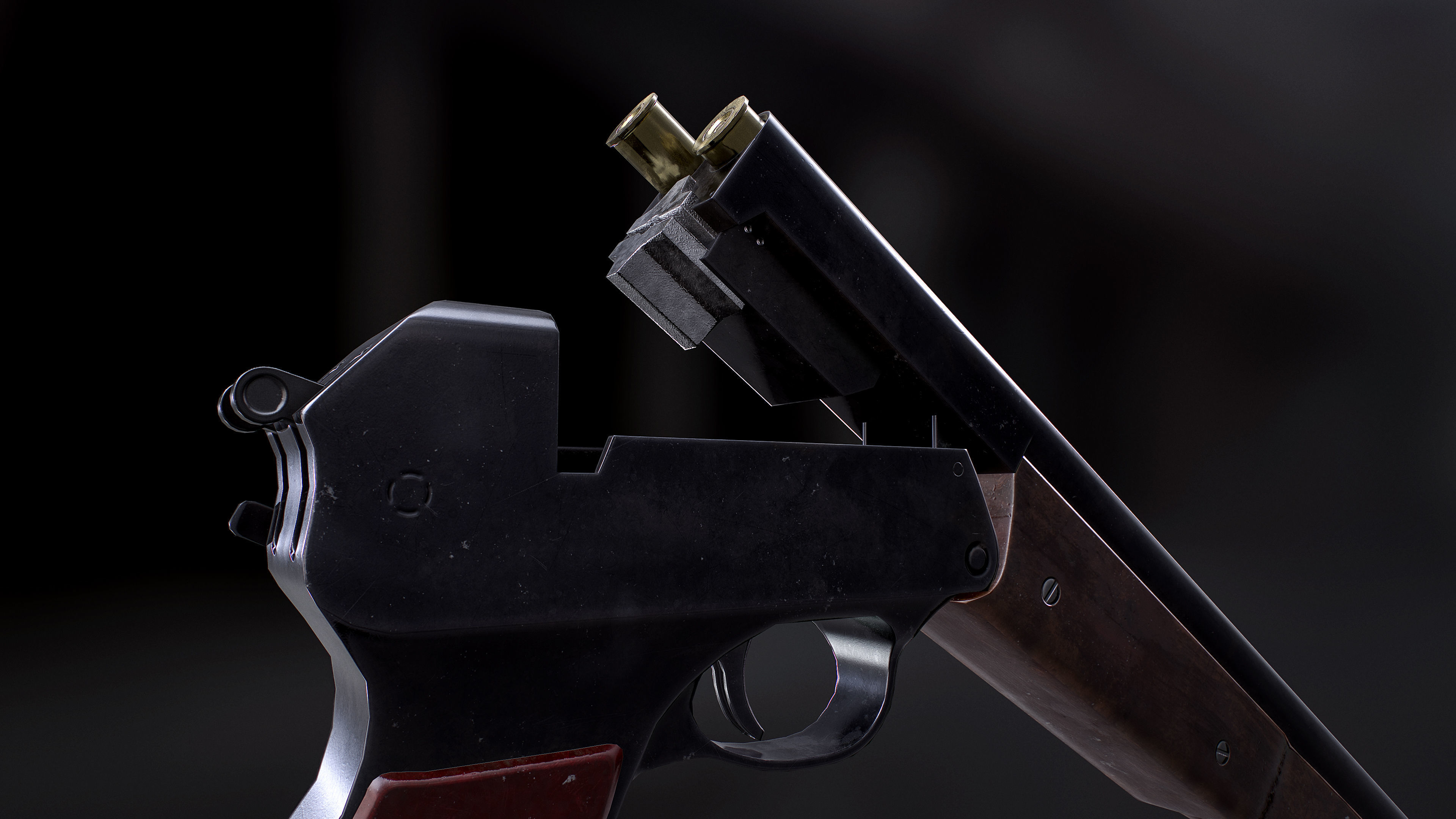 TP-82 Low-poly 3D model_7