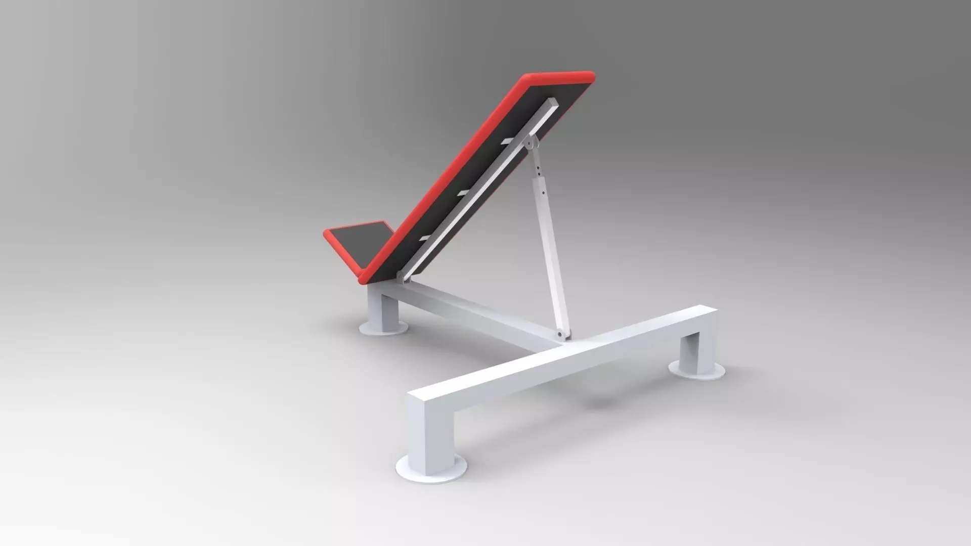 Gym chair Free 3D model