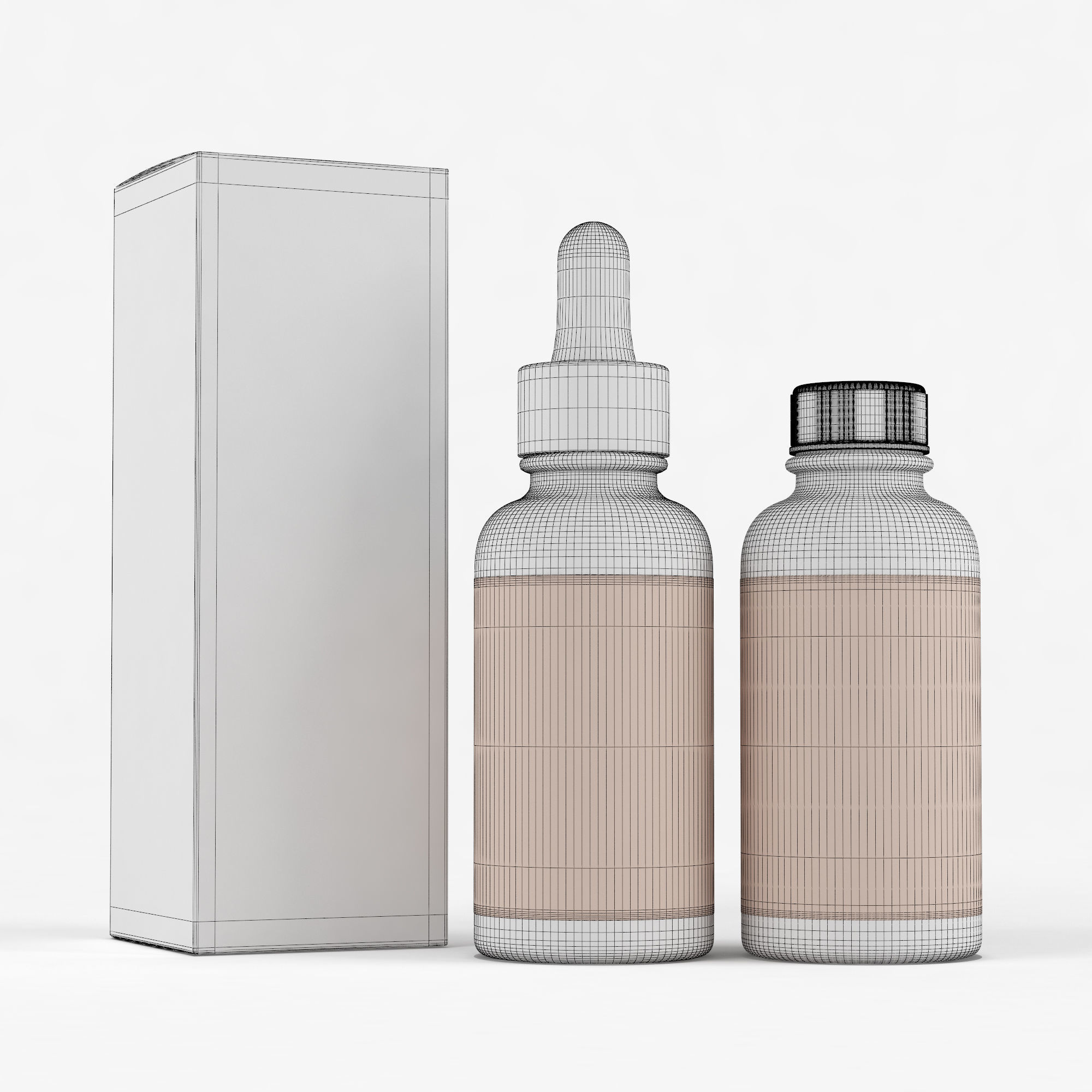 Dropper Bottle  3D model_3