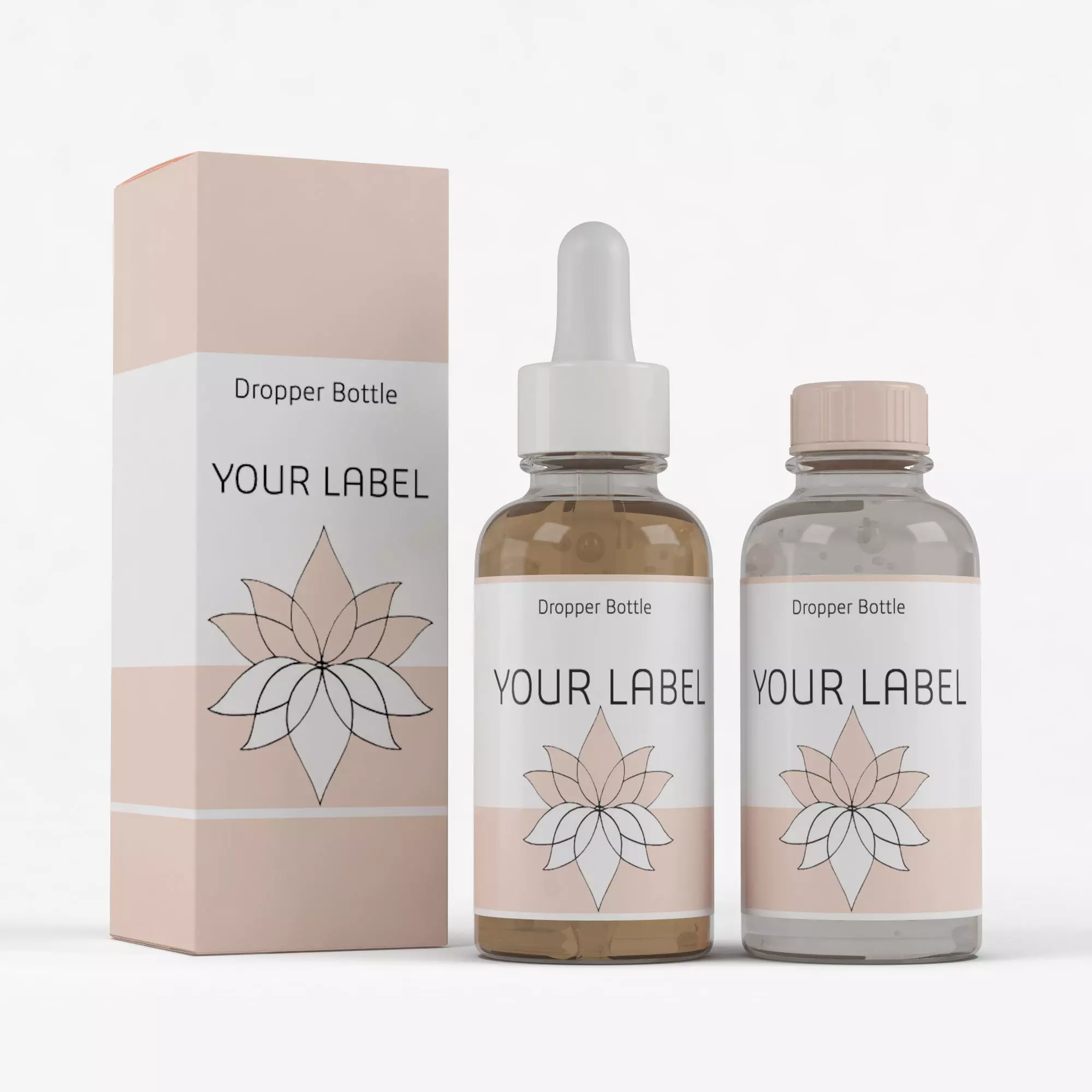 Dropper Bottle  3D model_0