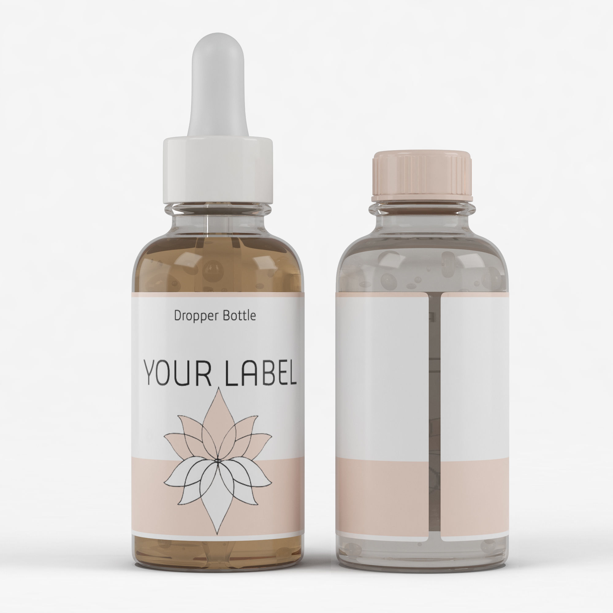 Dropper Bottle  3D model_2