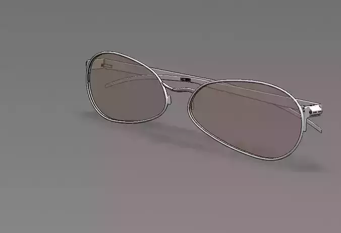 Smart eye glasses Free 3D model