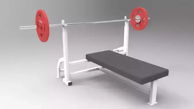 Chest press bench press Barbell gym