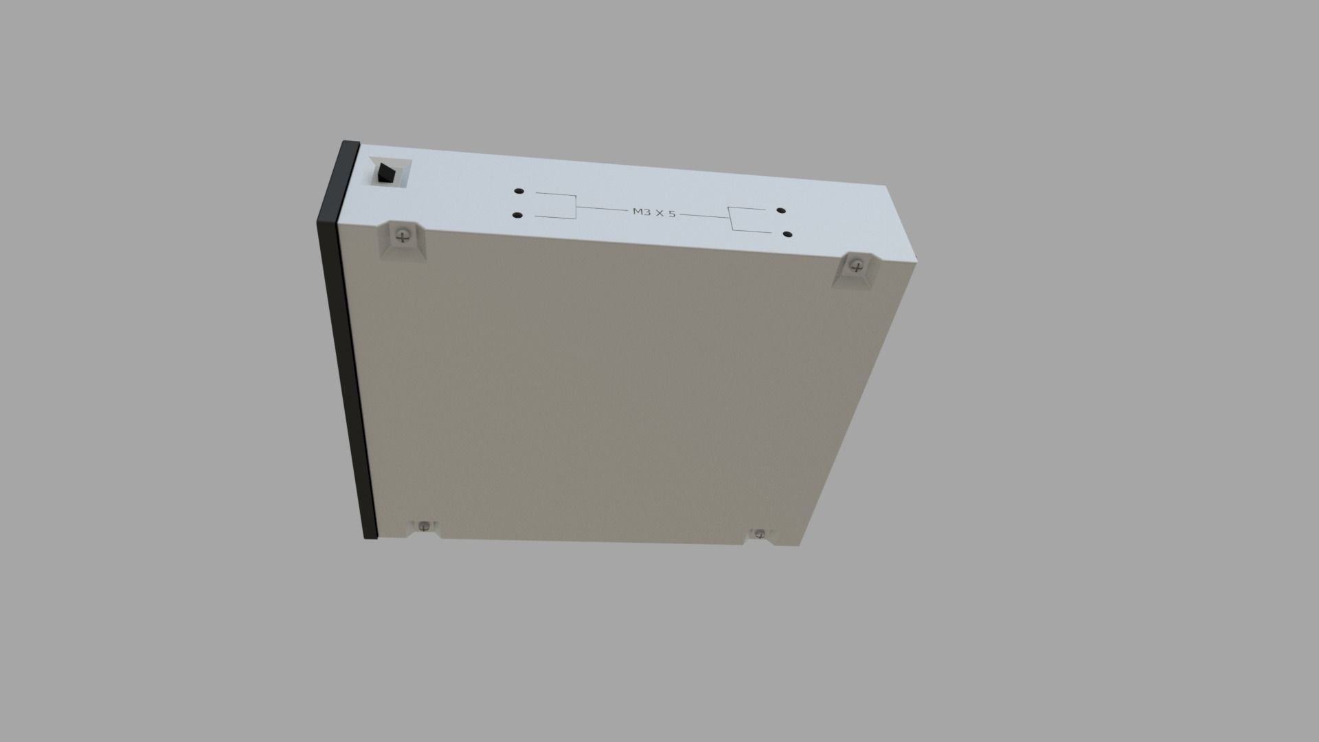 Optical Drive CD-DVD-RW Model  3D model_4