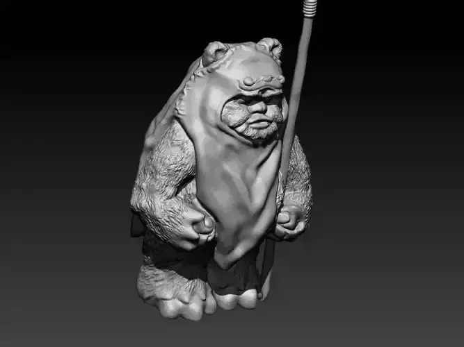 Ewok remixed Free 3D print model