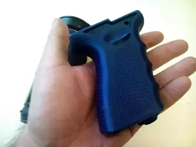 Grip for Olympus Air A01 and Sony AS15 and AS20 action cams 3D print model