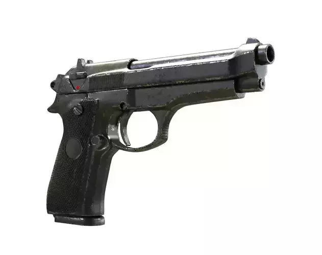 Taurus Pistol 3D model