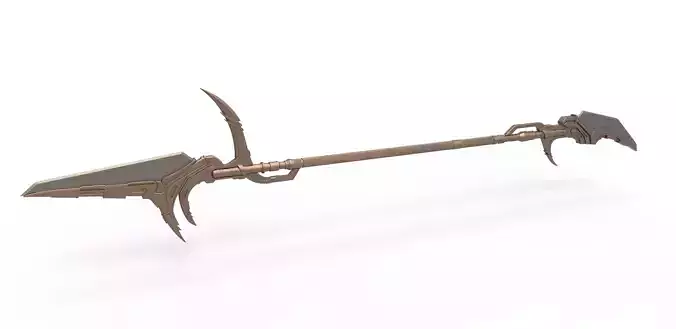 Spear of Corvus Glaive from the movie Avengers Infinity war 2018 3D print model