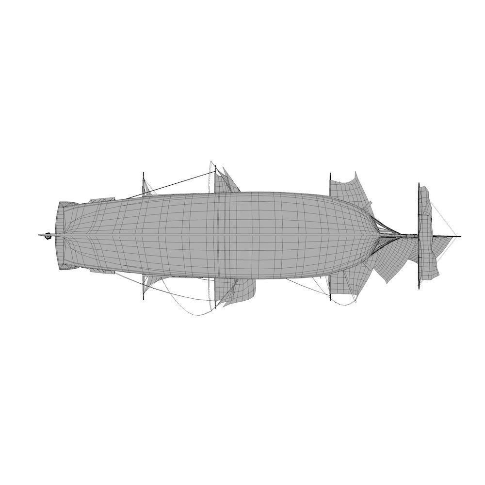 HMS Bounty Low-poly 3D model_26