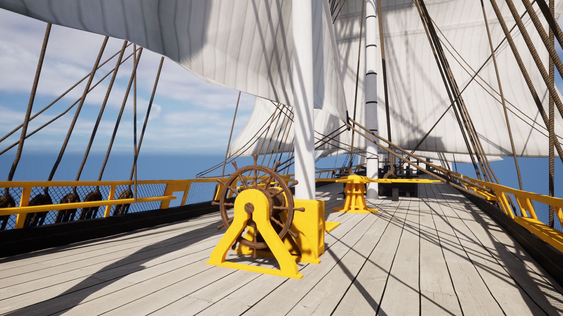 HMS Bounty Low-poly 3D model_24