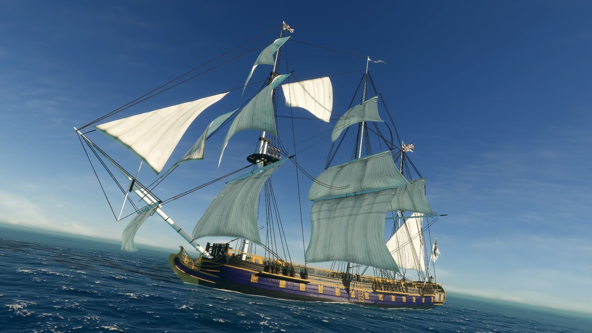 HMS Bounty Low-poly 3D model_6