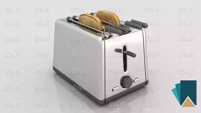 Bread Toaster 3D model
