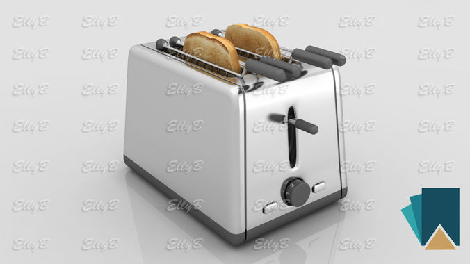 Bread Toaster 3D model