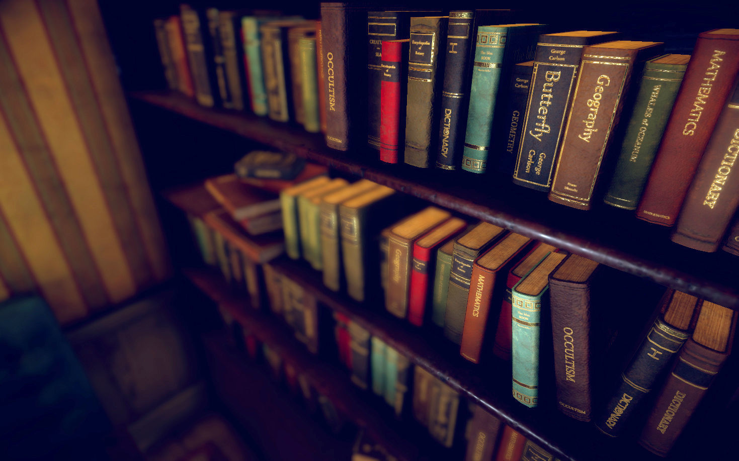 Old House or Hotel Unity Pack Low-poly 3D model_5