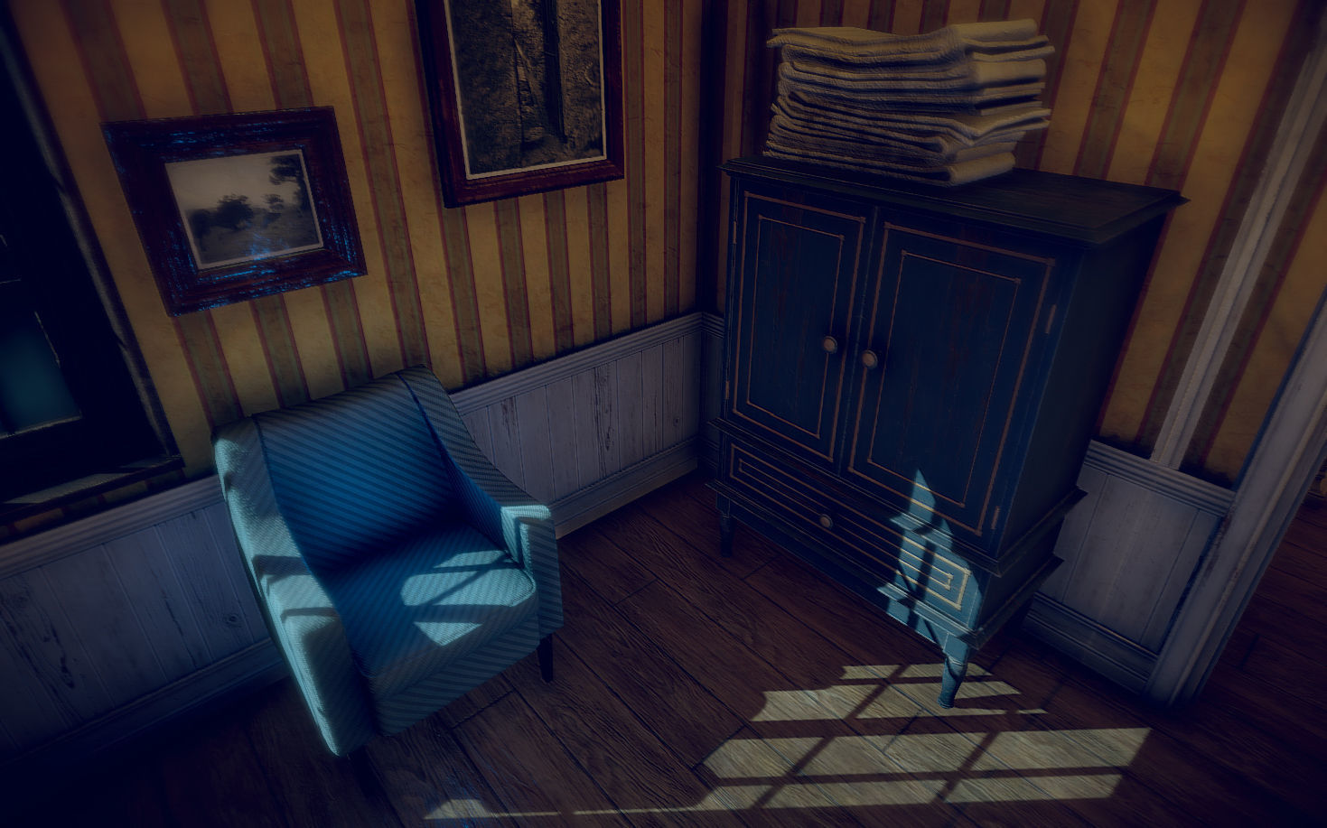 Old House or Hotel Unity Pack Low-poly 3D model_10