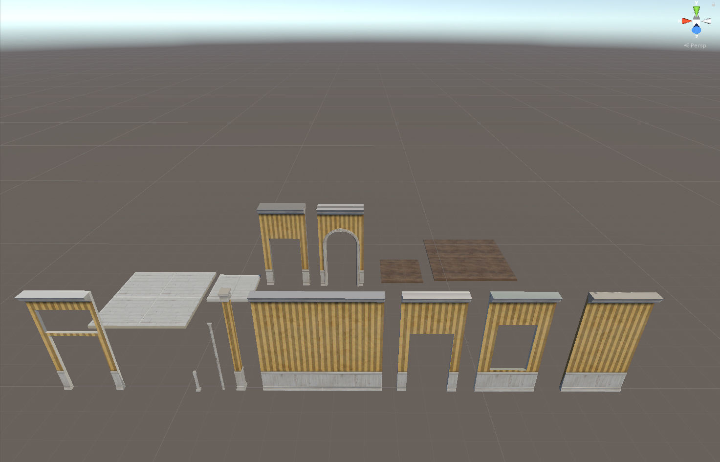 Old House or Hotel Unity Pack Low-poly 3D model_49