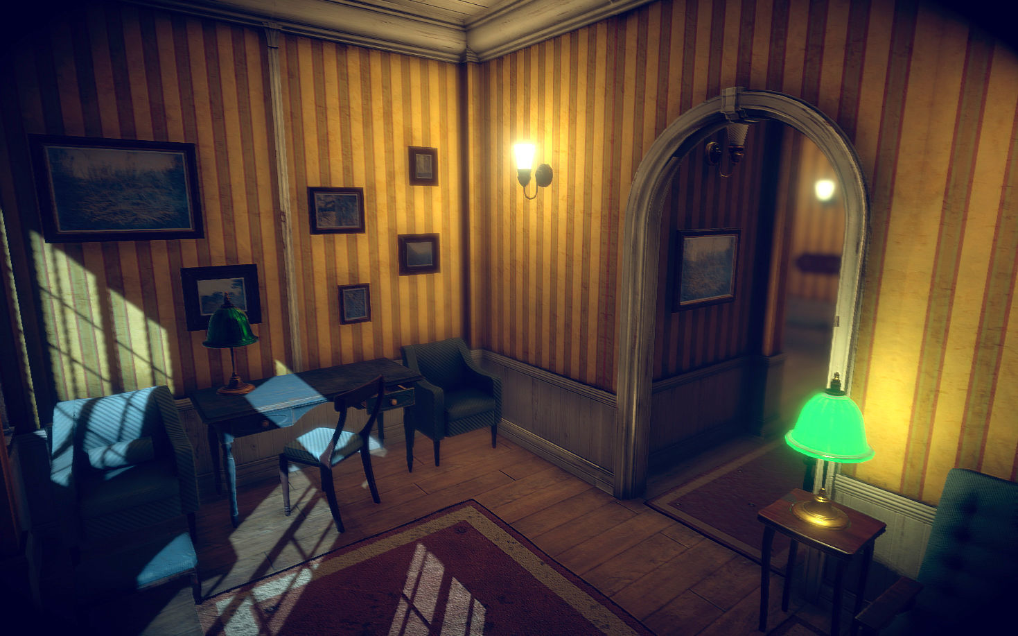 Old House or Hotel Unity Pack Low-poly 3D model_22