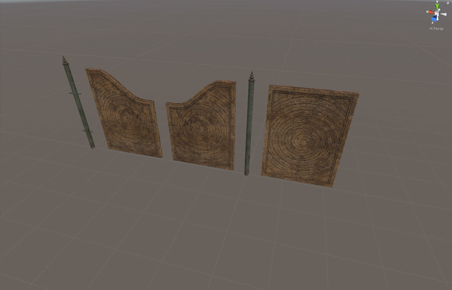 Old House or Hotel Unity Pack Low-poly 3D model_46