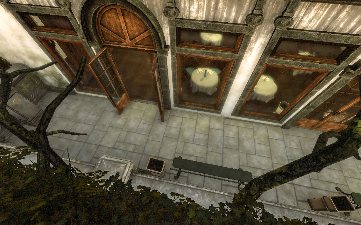 Old House or Hotel Unity Pack Low-poly 3D model_37