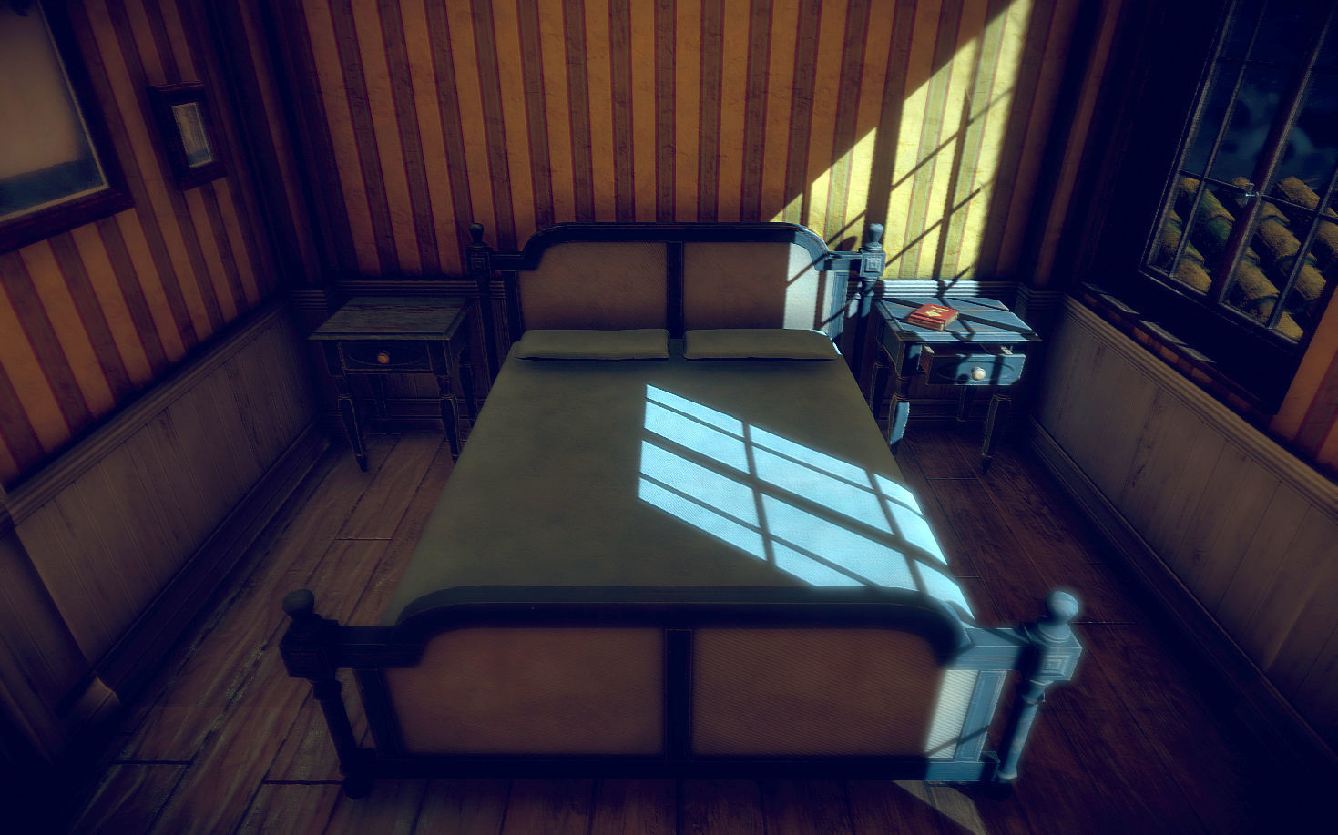 Old House or Hotel Unity Pack Low-poly 3D model_15