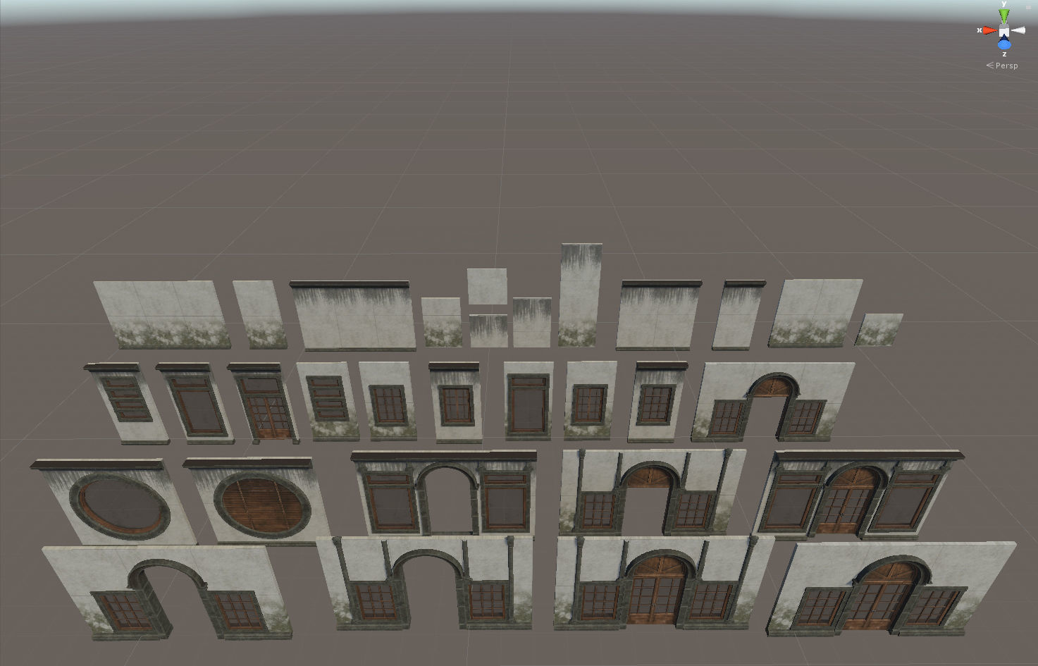 Old House or Hotel Unity Pack Low-poly 3D model_50