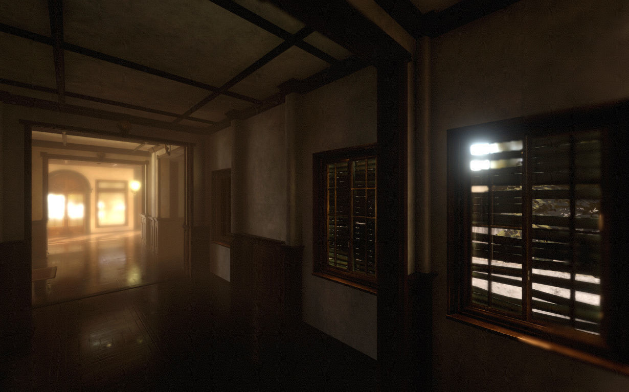 Old House or Hotel Unity Pack Low-poly 3D model_17