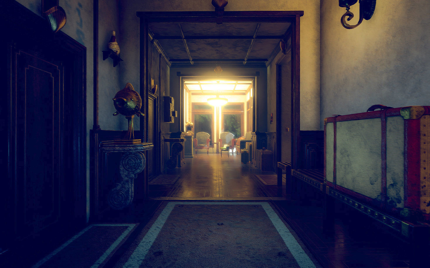 Old House or Hotel Unity Pack Low-poly 3D model_24