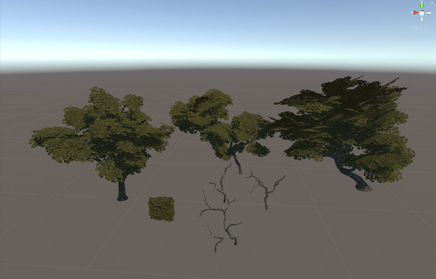 Old House or Hotel Unity Pack Low-poly 3D model_45