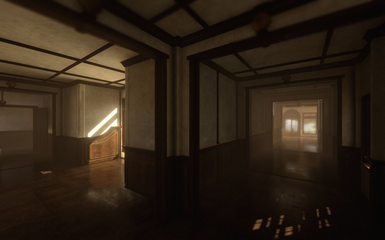 Old House or Hotel Unity Pack Low-poly 3D model_11