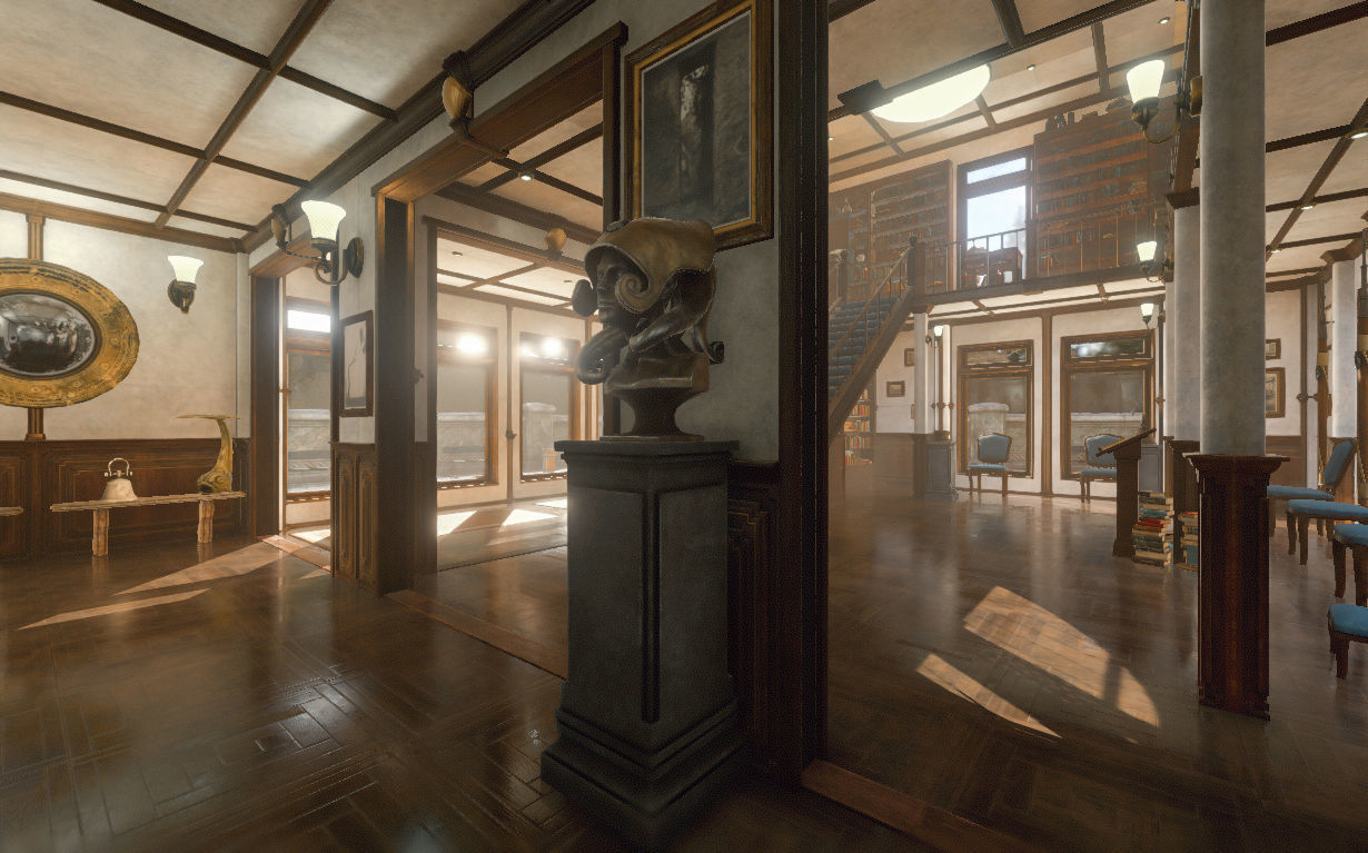 Old House or Hotel Unity Pack Low-poly 3D model_23