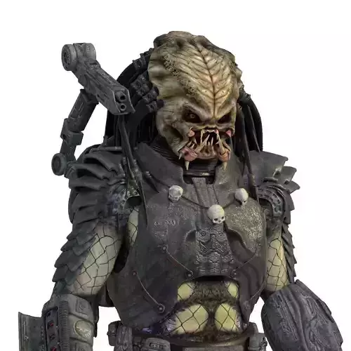 Predator metal stick 3D model