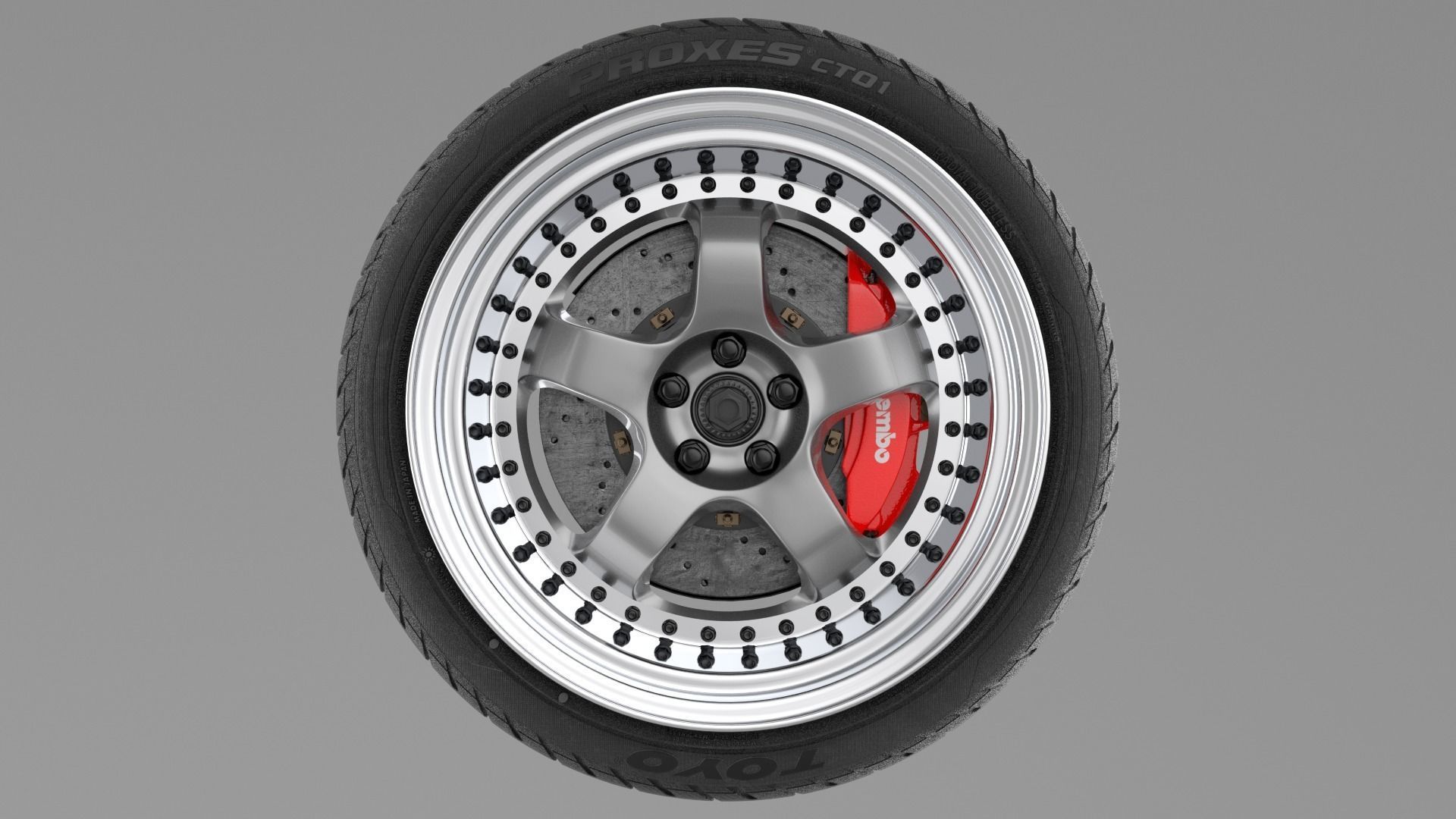 work meister s1 3piece wheel 3D model_1