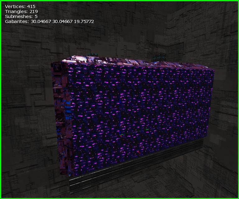 3D  Sci-fi Buildings Low-poly 3D model_20