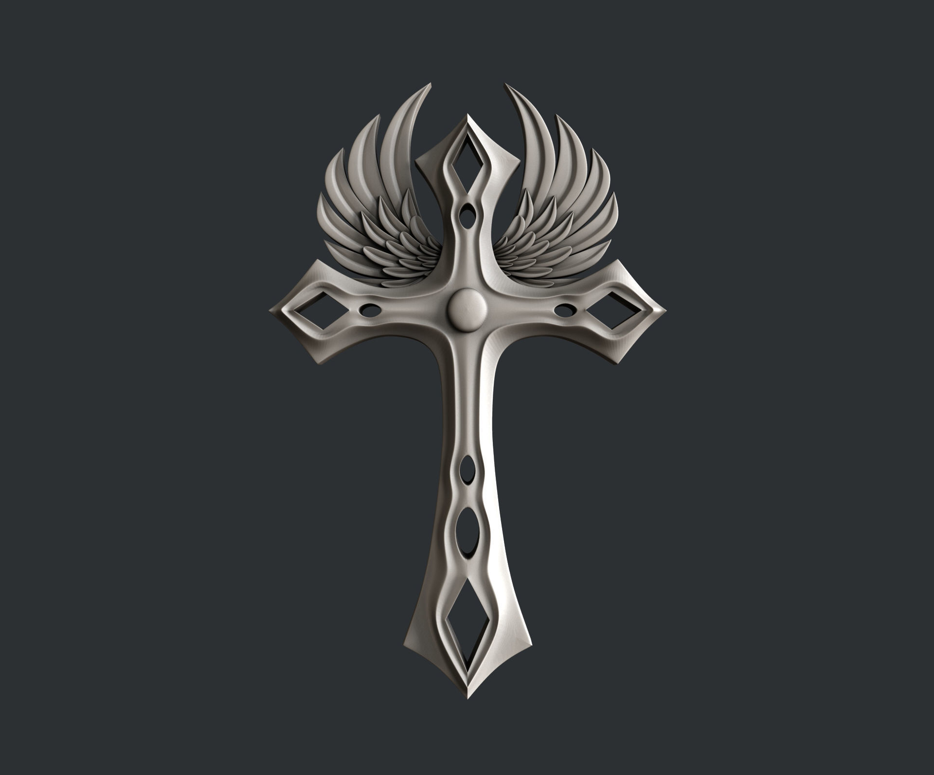 3d STL models for CNC set cross 3D model_5