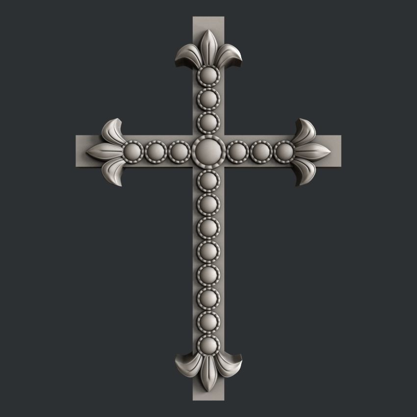 3d STL models for CNC set cross 3D model_4