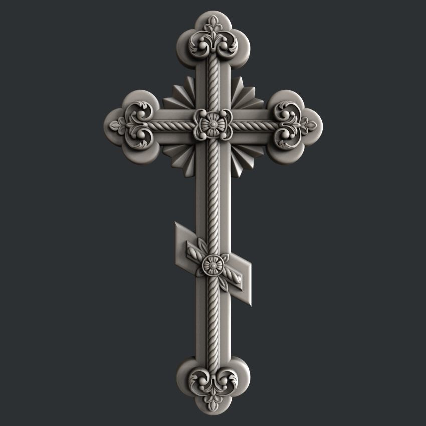 3d STL models for CNC set cross 3D model_5
