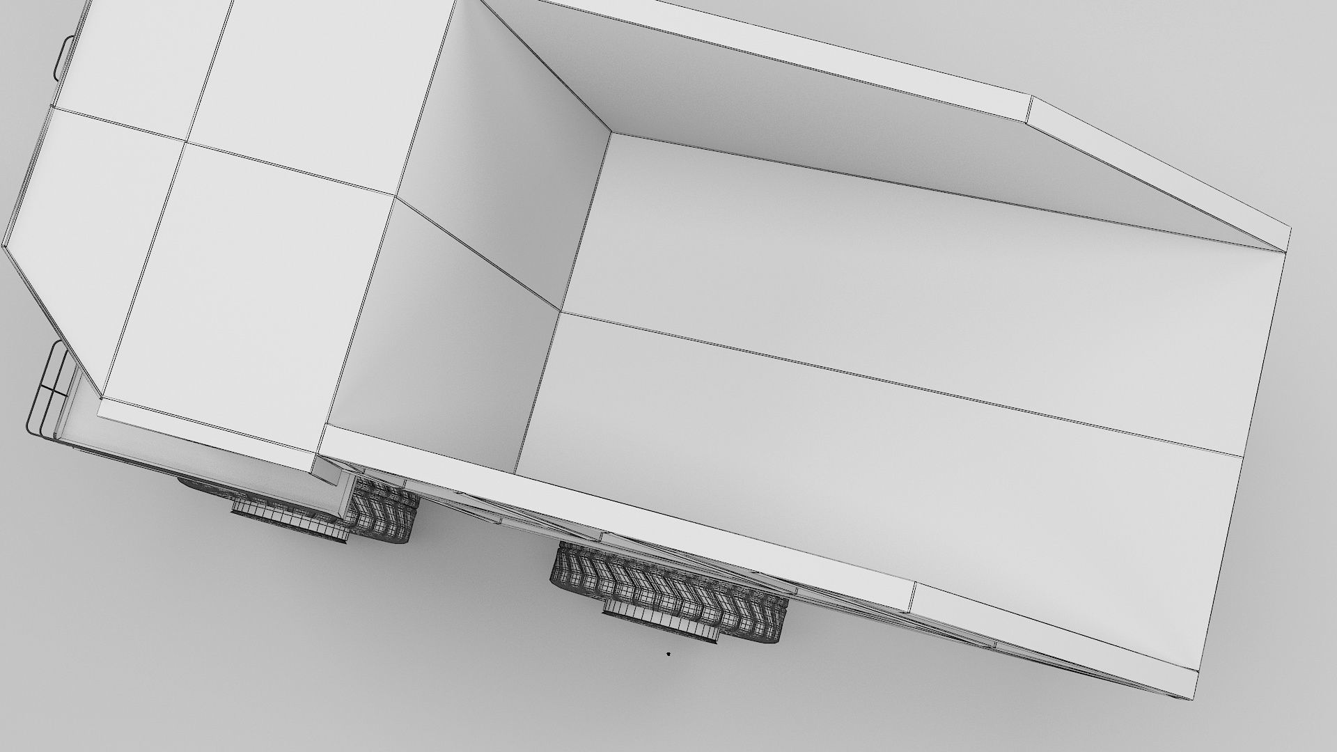 Dumping Truck 3D model_12