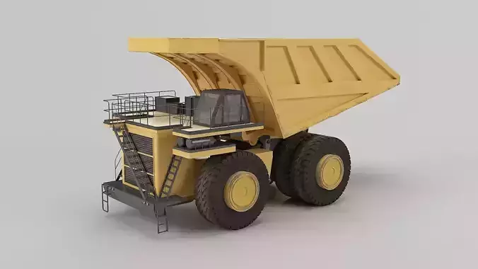 Dumping Truck 3D model