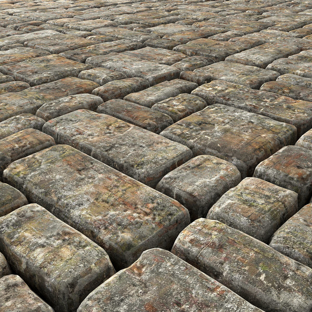 Paving old title n2 3D model_6