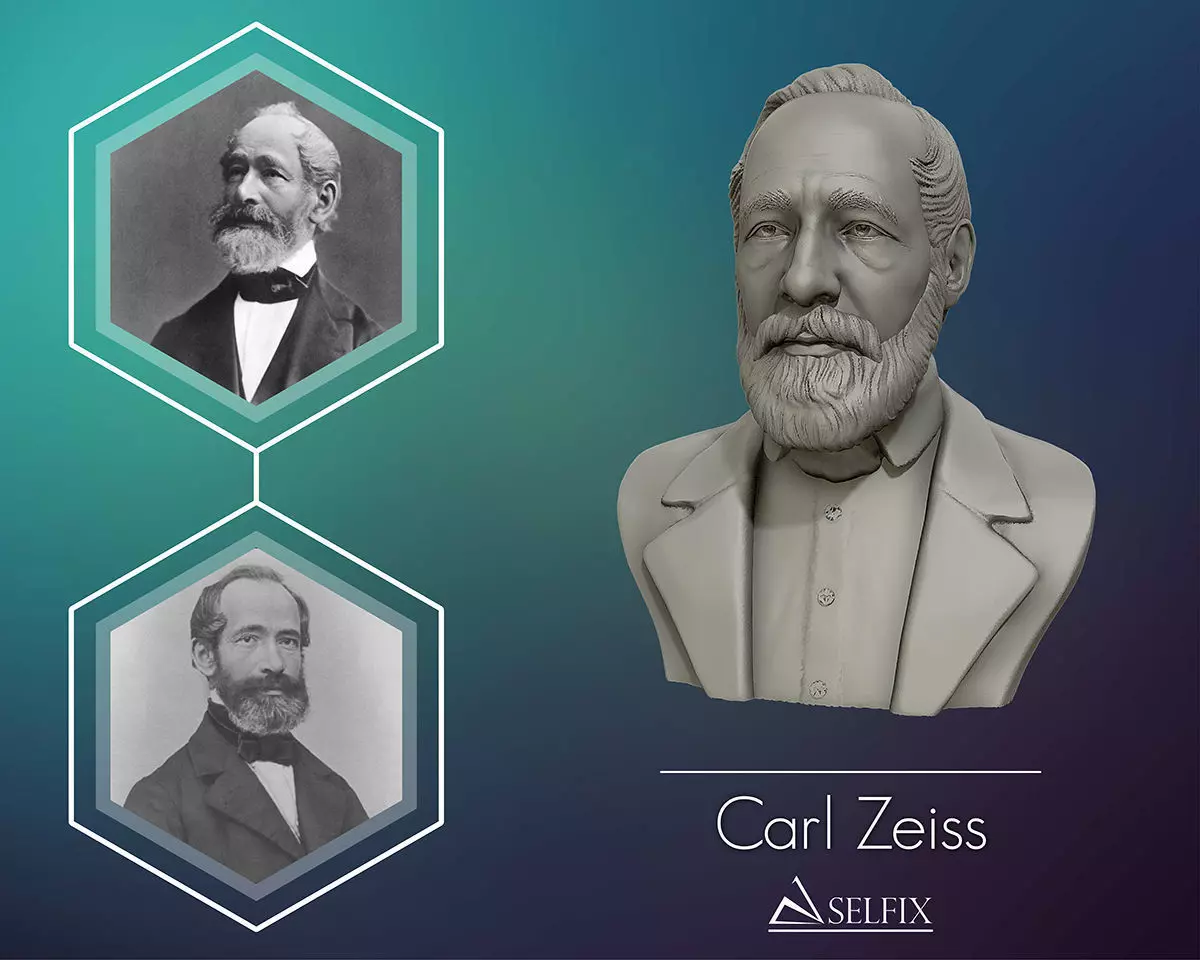 Carl Zeiss Bust 3D printable 3D print model_0
