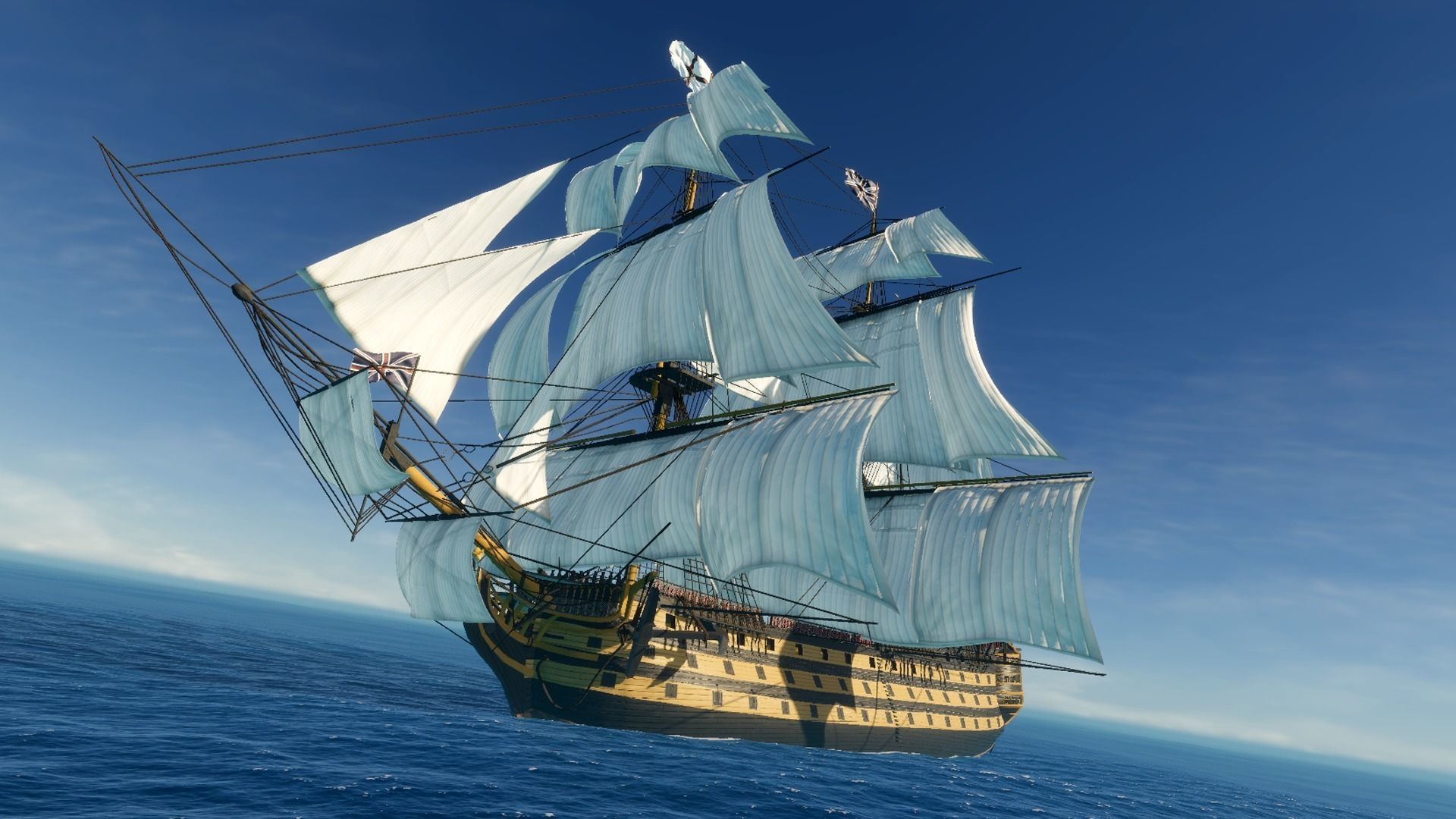 HMS Victory Low-poly 3D model_9