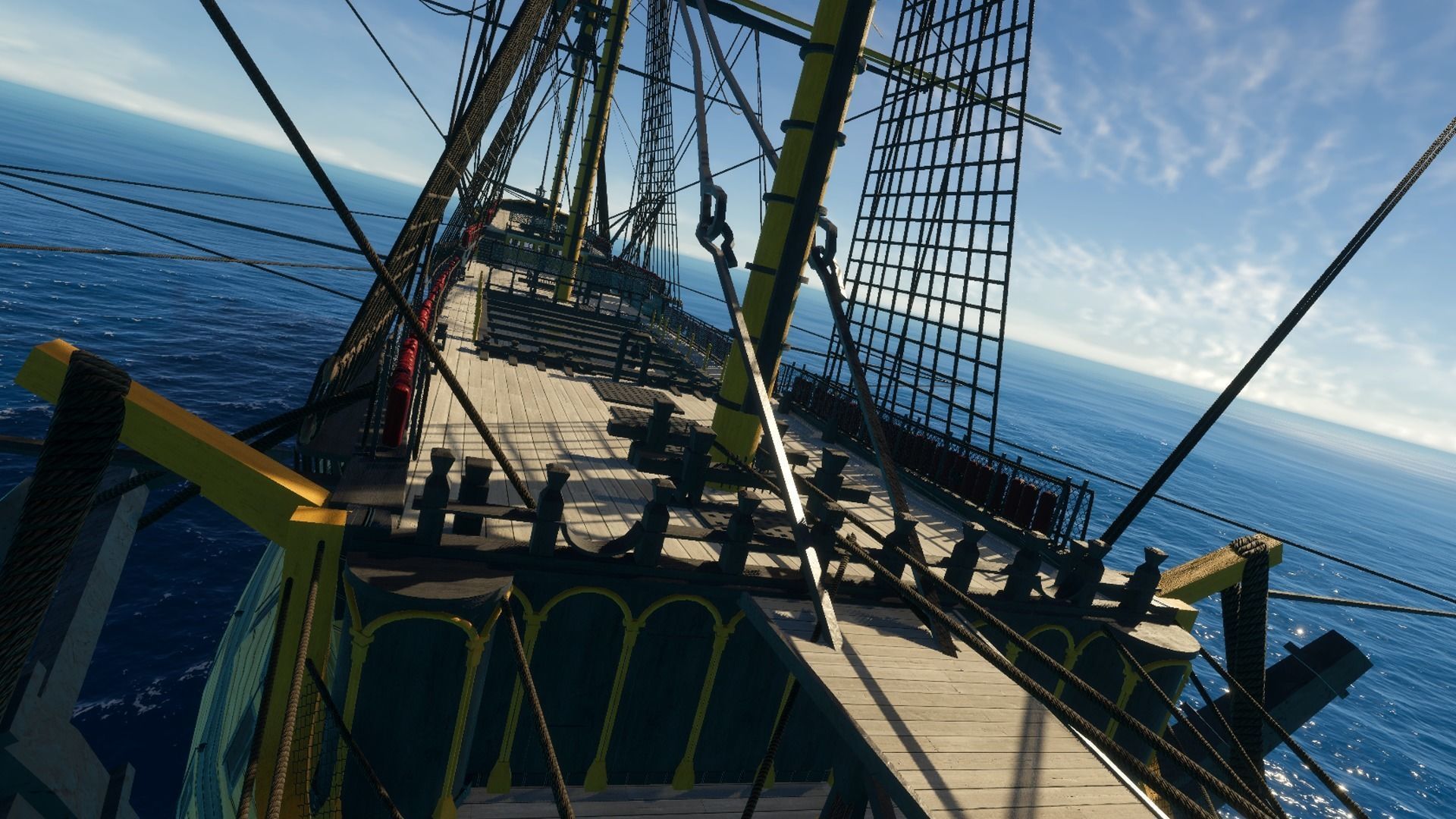 HMS Victory Low-poly 3D model_11