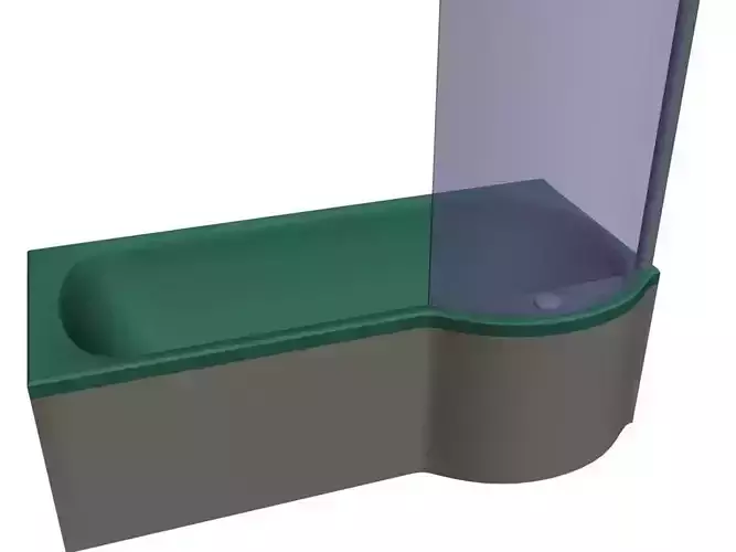 Bath 84 3D Model