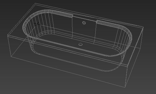 Bath 46 3D Model 3D model_3